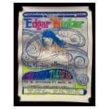 1972 Edgar Winter Embassy Theatre Blacklight Poste