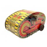 Marx U.S Army Tank Corps 3 Tin Litho Wind Up Tank