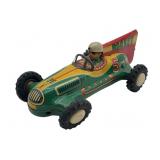 Vintage Hadson Japan Rocket Tin Litho Car