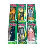 (6) 1974 Mego Wizard of Oz Figures
