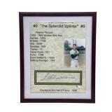 TED WILLIAMS Autograph Signature on ï¿½The Splendid