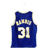 Kurt Rambis Signed Los Angeles Lakers Jersey