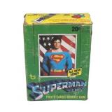 SUPERMAN 1978 Topps Unopened Trading Cards 36 Pack