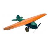 Vintage Wyandotte Pressed Steel Orange and Green A