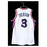 Allen Iverson Signed Philadelphia 76ers Jersey