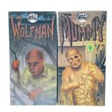 1991 Universal Monsters Mummy and Wolf-man Walking
