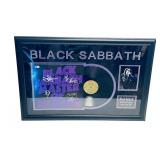 Black Sabbath Signed Master of Reality Record Disp