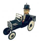 Marx Charlie McCarthy Tin Litho Wind Up Crazy Car