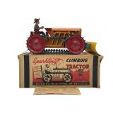 Marx Sparkling Climbing Tractor Set w/Original Box