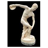 A.Giamelli Resin Discobolus Nude Greek Statue