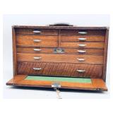 Antique Union Steel Machinist Tool Chest