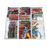 9 Marvel Fantastic Four Comic Books