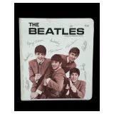 Vintage Beatles NEMS 3 Ring Binder