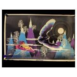1970 Star City ï¿½El Condorï¿½ Blacklight Poster