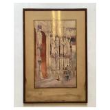Joseph F. Booton Watercolor Painting