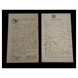 Antique Legal Loan Documents