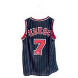 Toni Kukoc Signed Chicago Bulls Jersey