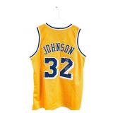 Magic Johnson Signed Showtime Jersey