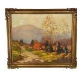 Lawrence L. Wilbur Landscape Oil Painting