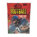 1980 Sealed Topps Football Wax Box
