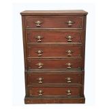 Antique Standing Chest of Drawers Dresser