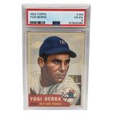 YOGI BERRA 1953 Topps Baseball Trading Card Graded