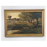 Landscape Oil Painting Signed by Artist