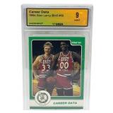 LARRY BIRD 1984 STAR Basketball Trading Card Grade