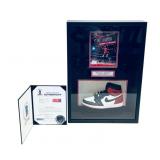 Michael Jordan Signed Air Jordan 1 Shoe