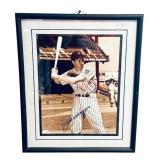 Joe DiMaggio Signed Black and White Photograph
