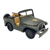 Vintage Showa Tin Litho Patrol Jeep