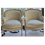 Pair Of Louis XVI Style Arm Chairs