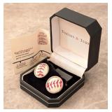 Authentic Game Used Yankee Baseball Sterling Silve