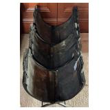 Metal Crescent Firewood Racks
