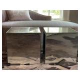 Modern Mirrored Side Tables