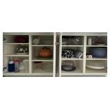 Plastic Mixing Bowls, Canisters, Cake Stands, & Mo