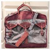 J.W. Hulme Co. Olive Waxed Cotton & Leather Garmen