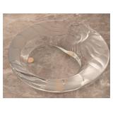 Lalique Crystal Lions Head Bowl