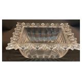 Shannon Lead Crystal Godinger Medallion Bowl