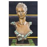 Nano Lopez Female Bronze Bust