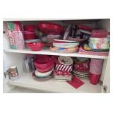 Large Assortment Of Disposable Dinnerware, Napkins