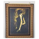 Fabian Perez Nightlife Painting Of Woman Dancing