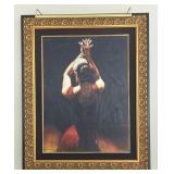 Fabian Perez Nightlife Painting Flamenco Dancer