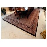 Palace Size Indian Handcrafted Peshawar Design Rug