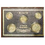 1947 A Year To Remember Coin Set