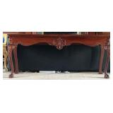 Georgian-Style Mahogany Console Table