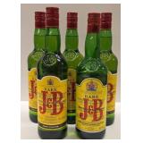 (5) J&B Blended Scotch Whiskey