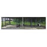 Powered Coated Outdoor Metal Dog Kennel