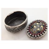 Ornate Handcrafted Trinket Box by Michal Golan