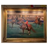 1993 ÒA Horse For All SeasonsÓ Oil On Canvas By He